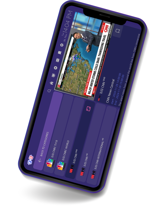 Poppycorn TV mobile app